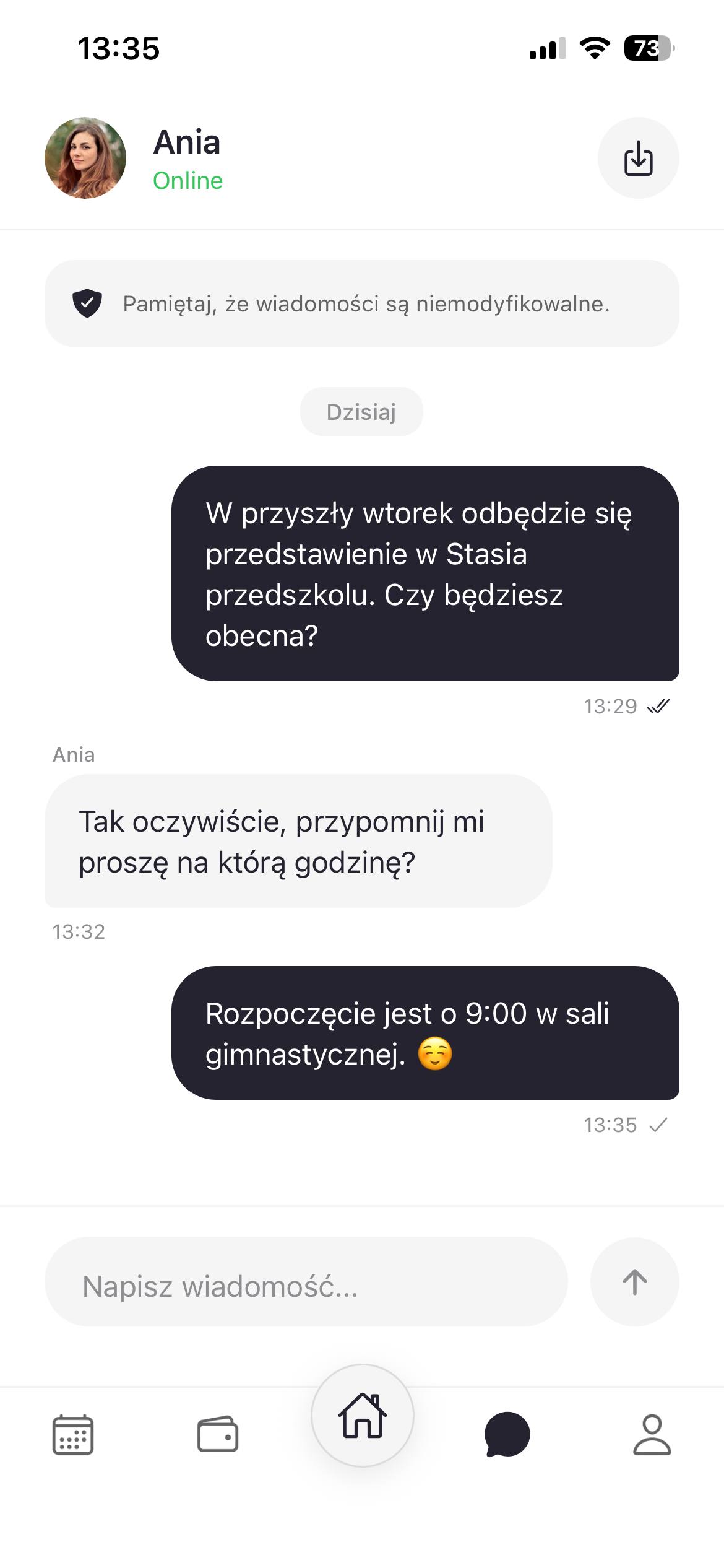 Transparentny chat